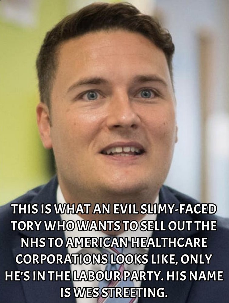 RuthMorgan63's tweet photo. @simonmaginn Streeting is a repulsive little scrote. He's as much a backstabbing liar as @Keir_Starmer. The NHS should be nowhere near him. Very much hoping he loses his seat. He has a face I'd never tire of slapping. Vile
#FordeReport #LabourFiles #LabourHardRight saboteurs #CorbynWasRight https://t.co/tTKlem4qEe