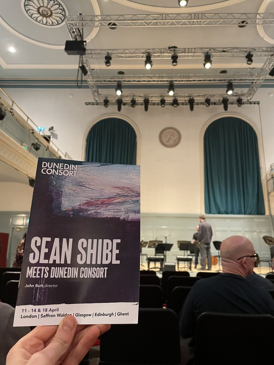 Excited to be back at the @queens_hall for @seanstshibe playing with the @DunedinConsort . Can't wait!! #perfectscorepodcast