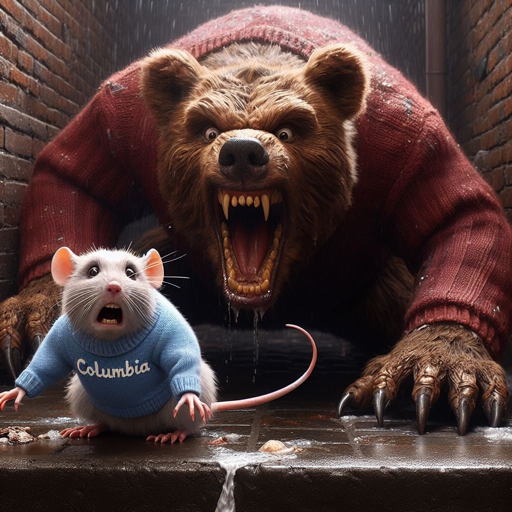 Sewer rats: been disappointing TMNT fans and gifted kid parents since 1754  

Cornell Red vs 🐀lumbia's 5th-worst team LIVE at 4:30p  

twitch.tv/columbiauniver…