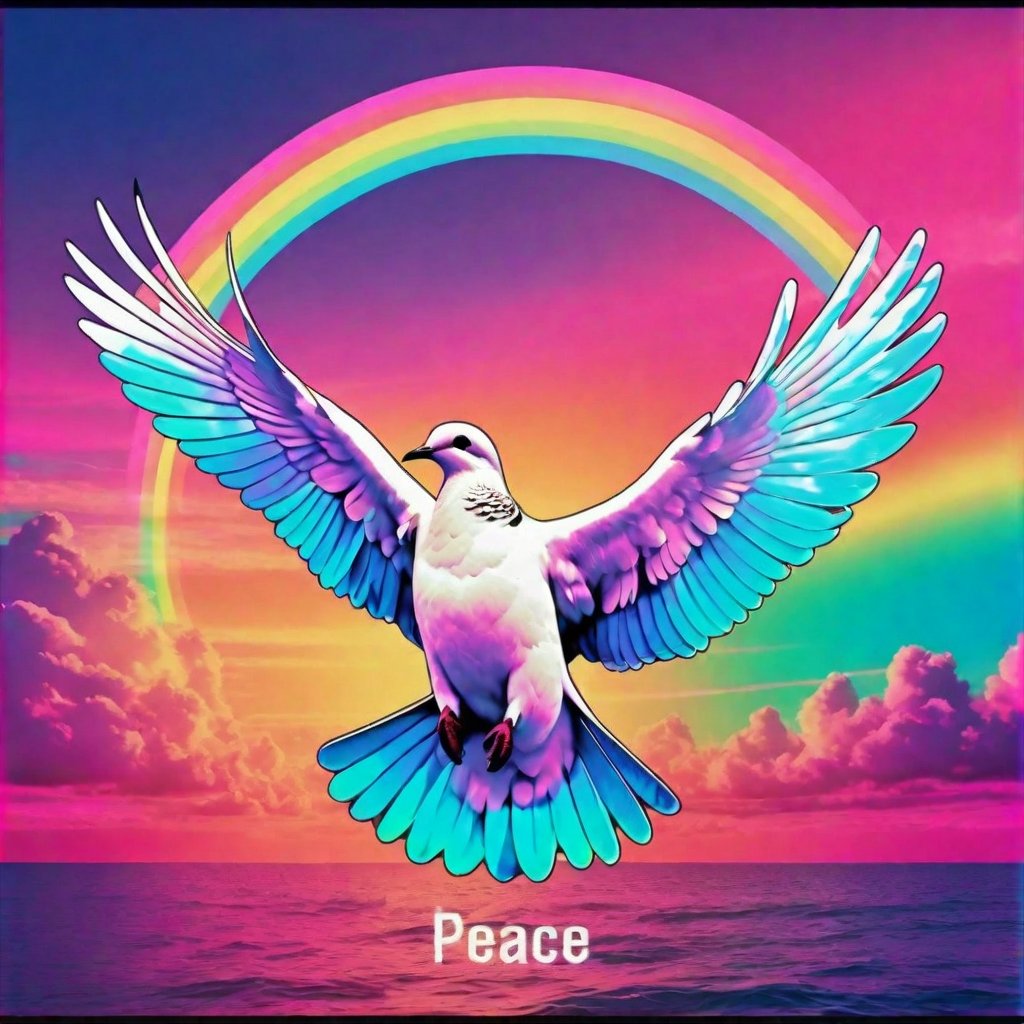 Peace ☮️

#aiart #aiartwork #aiartcommunity #peace
(jeffrey imm, using hotpot.#ai)