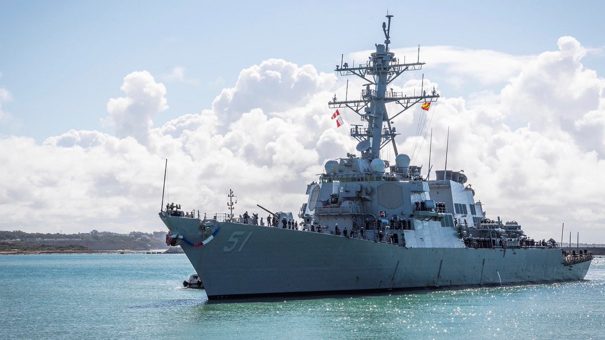 Senior U.S. Defense Officials have now revealed that the Arleigh Burke-Class Guided-Missile Destroyers, USS Carney (DDG-64) and USS Arleigh Burke (DDG-51) were the Two Ships of the U.S. Navy that were in the Eastern Mediterranean and launched Standard Missile-3s (SM-3s) to Down…