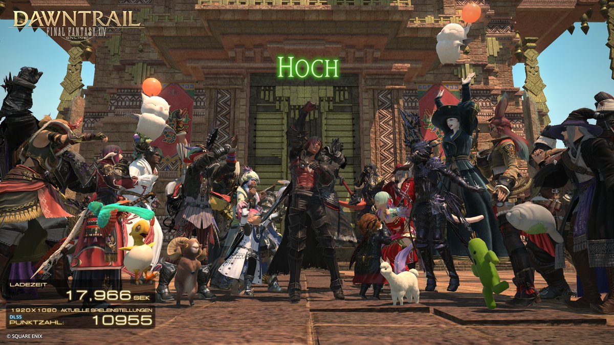 Charaktername: Chimpy Pan
 Stammwelt: Zodiark
 Preis: Moderne Ästhetik - Cloud
 #FFXIVSweepstakes #DawntrailBenchmark
📷