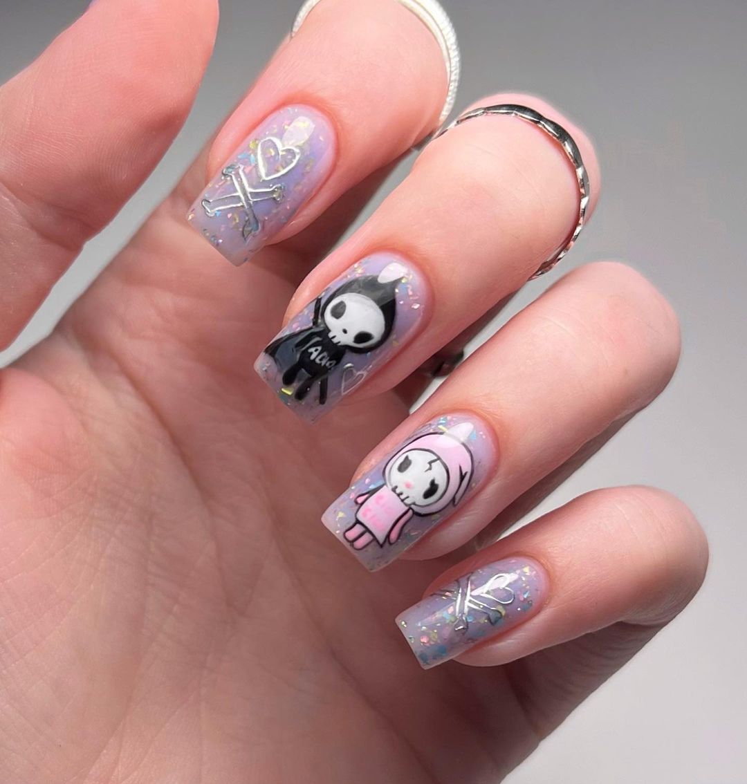 Nail goals unlocked! 🔓 These #tokidoki themed nails are too cute for words! 💅💗 Thank you @/alyastra_nailart (IG) for sharing 💕