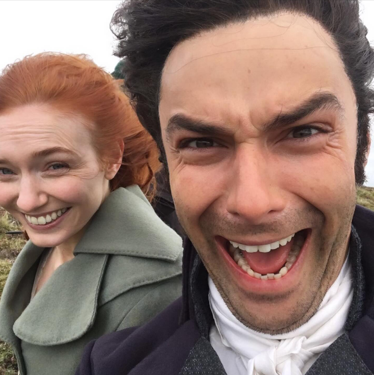 #EleanorTomlinson has shared this pic of herself and #AidanTurner on IG marking 10 years since the first day of filming #Poldark. You can see this and others on instagram.com/p/C5vzIaGNzsr/…