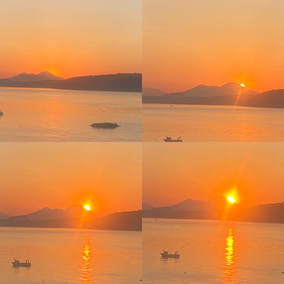 Sunrise in Ischia ☺️☀️🇮🇹