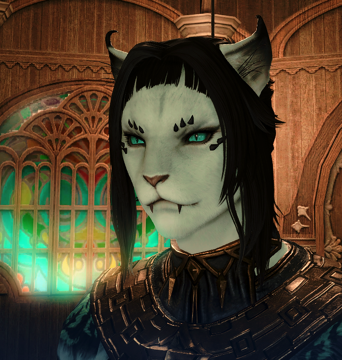 my hrothgar looks evil like she poisons people for a living