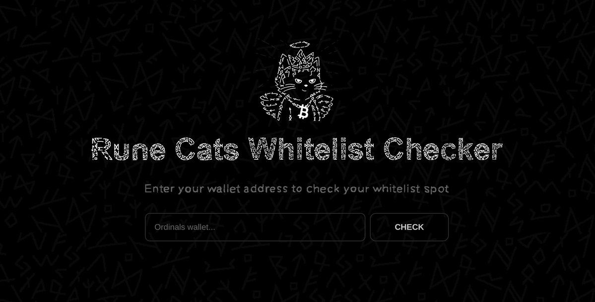 It's almost time ᚠ🐈‍⬛ 

ᚠ Drop your ordinals wallet

ᚠ RT &amp; Like