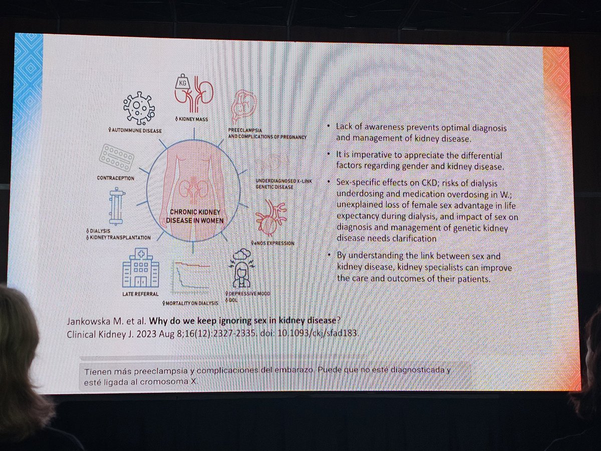 Why women have more #CKD

 #ISNWCN