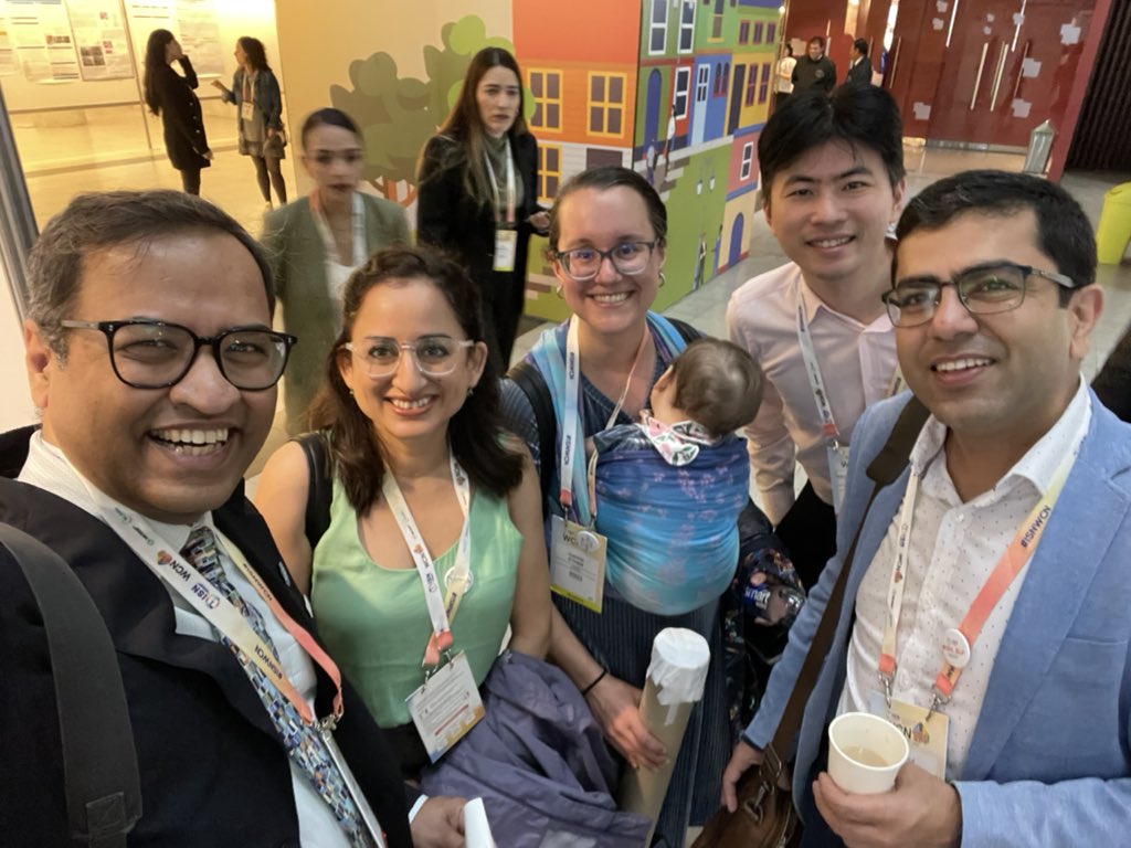 The Canadian crew at #ISNWCN @ethier_isabelle @ShaifaliSandal @ChanchlaniRahul