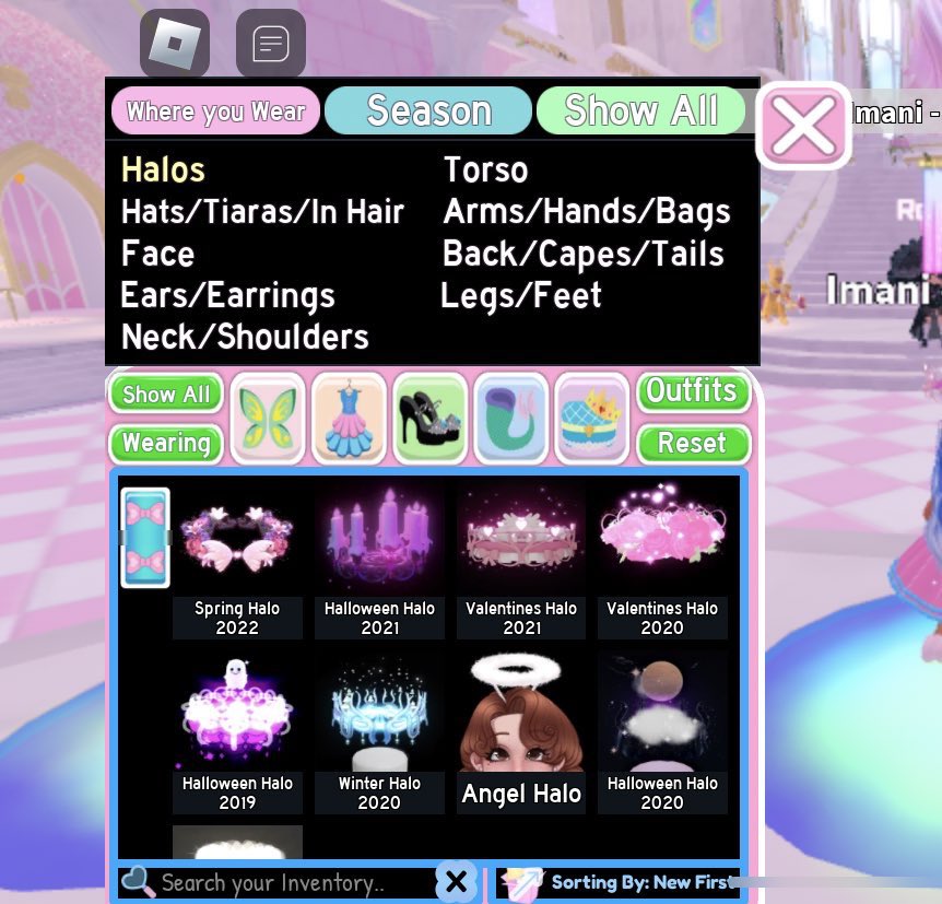 MaybeeSophia's tweet photo. Selling my halos (Spring 22 Halloween Halo 20)

- Ia: 2.65 mil
-Diamonds only no cross trading 

#royalehigh #royalehightrading #royalehighhalos #royalehighselling Hh20 spring 22 https://t.co/KaRqq9MsMR