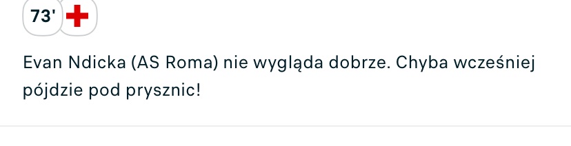 Qcin_Jazz's tweet photo. Ndicka prawdopodobnie z zawałem, tymczasem @FlashScorePL https://t.co/L6G8bGAsJ3