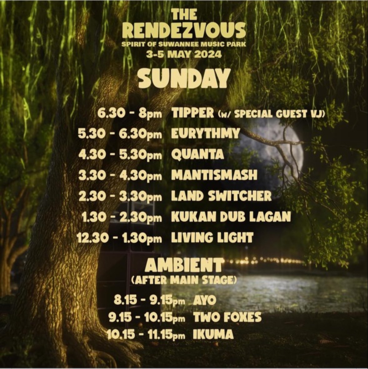 This psy Sunday is gonna be insane. Have heard some whispers of potential tipper psydub also im calling it that it will be Tenorless on VJ duties for tipper. We are balling out so hard for this my friends we need to all gather together and line dance