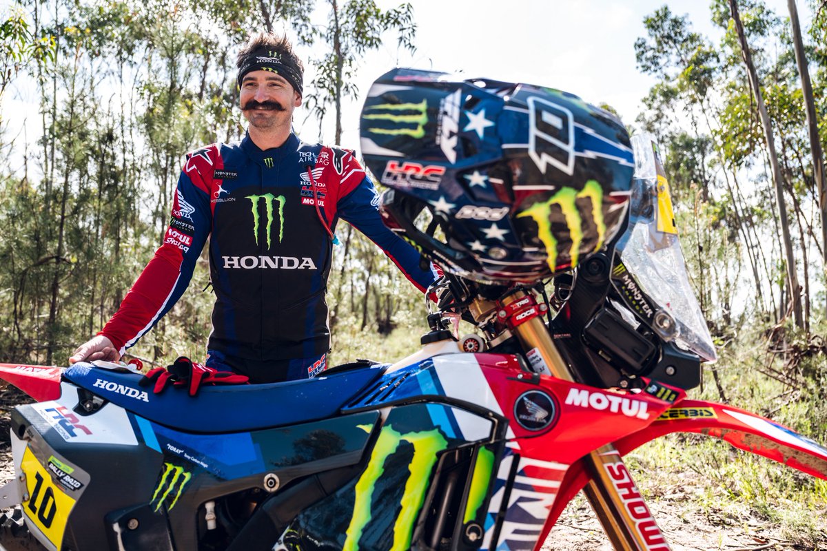 A big Happy Birthday to the rider with the famous 'tache, @skylerhowes110 👨🎉 #Honda