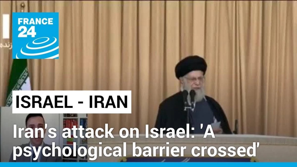 ▶️ Iran's attack on Israel: 'A psychological barrier has been crossed' f24.my/AG68.x