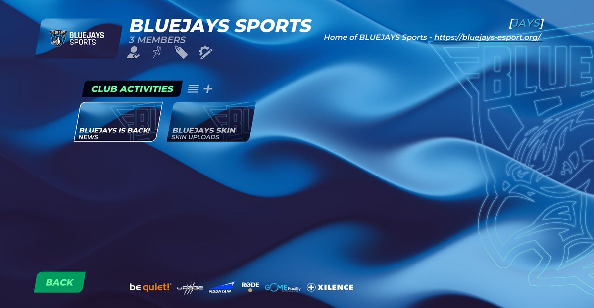 bit__tm's tweet image. Remember to join the official @BLUEJAYS_Sports club to use our skin and stay updated on everything we do!