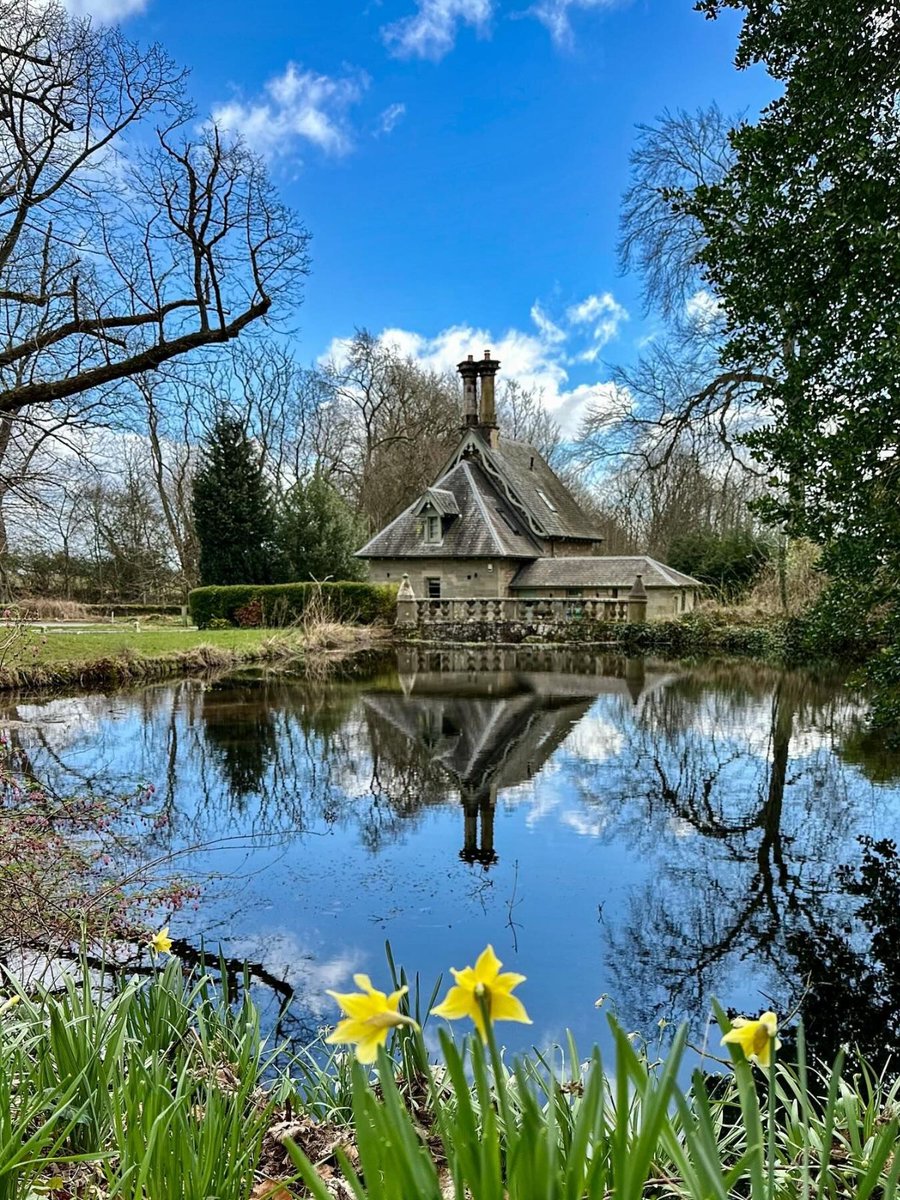 VisitScotland's tweet photo. Spring is well underway in Scotland! 💐 What a beautiful shot from Maspie Den in Falkland 😍 @welcometofife

📷 IG/johnpow37 #ScotlandIsCalling https://t.co/aYVeYT4WYj