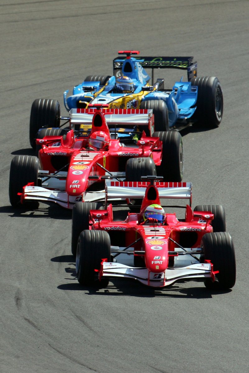 2006 🇹🇷#TurkishGP Yarışı 🇧🇷Felipe Massa 🇩🇪Michael Schumacher 🇪🇸Fernando Alonso