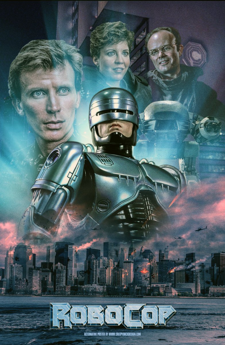 RoboCop (1987) Art by Creepy Duck Design.