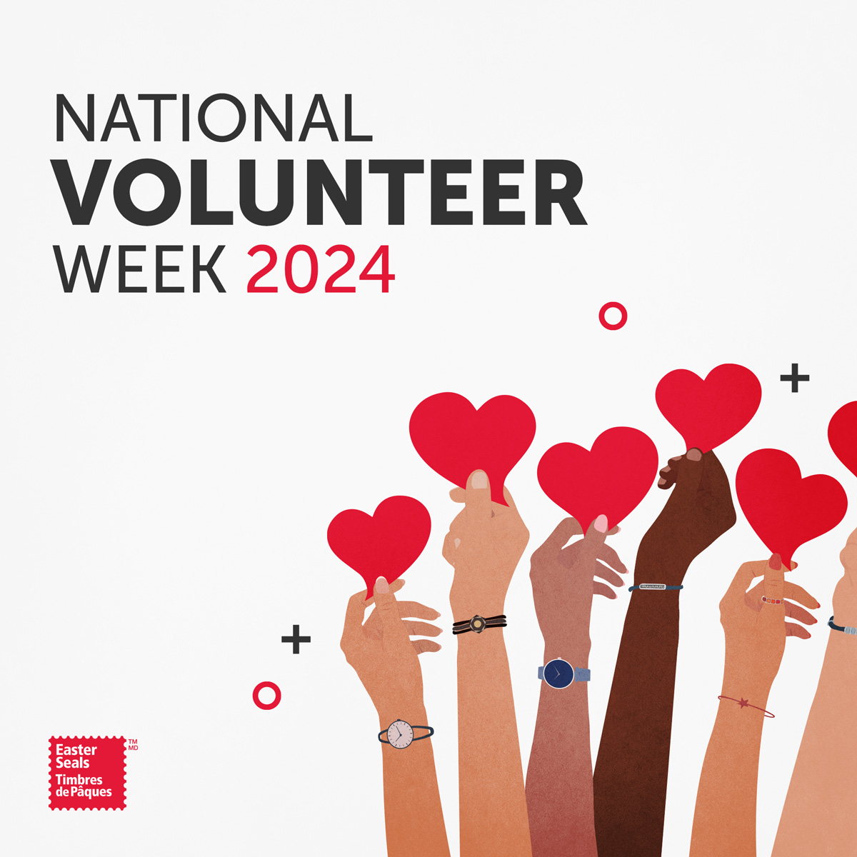 It’s #NationalVolunteerWeek! Every year at this time, we celebrate the contributions of Canadians from coast to coast who have demonstrated outstanding commitment to Easter Seals’ mission and vision through their volunteerism, passion and dedication to Easter Seals.
