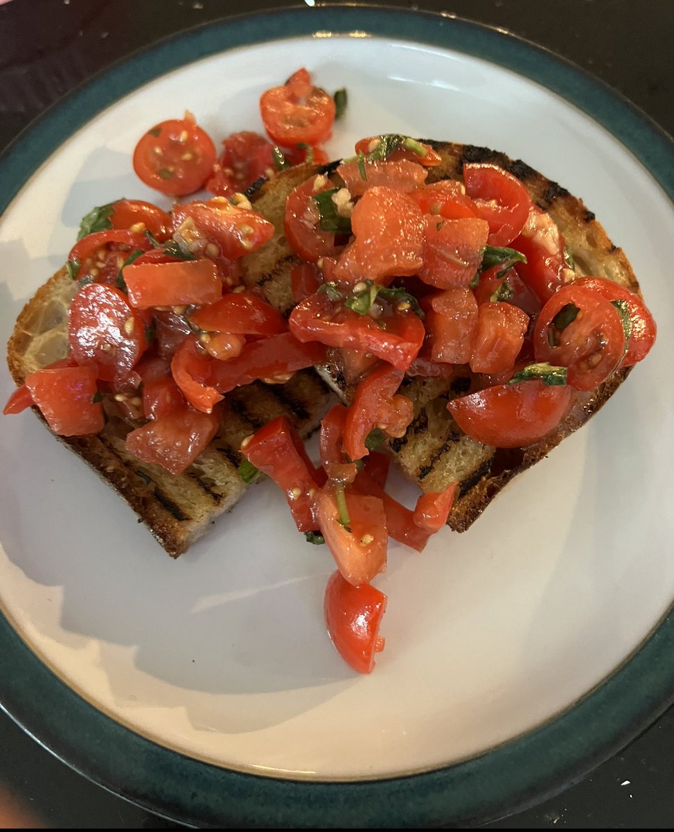 First course: Bruschetta