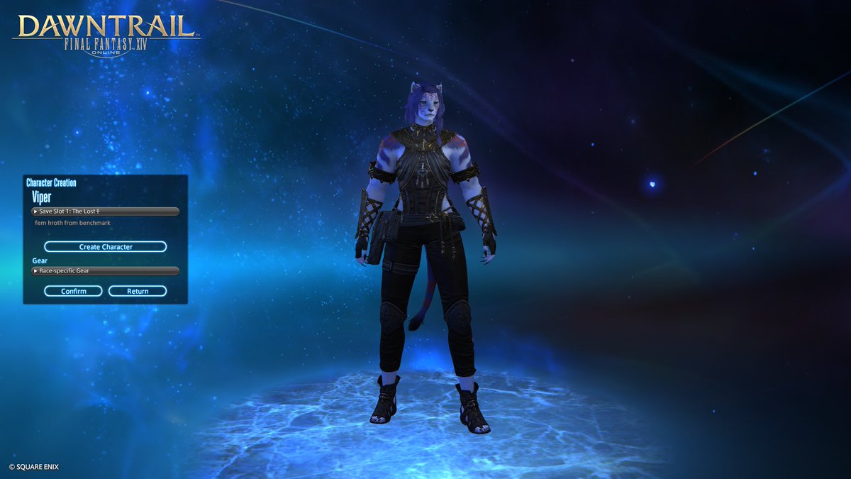 wkirby2's tweet photo. @FF_XIV_EN The Female Hrothgar I created and the Lalafell I watched the benchmark with

Character Name: Lilly Goldiana World: Spriggan Prize: Gaelicap #FFXIVSweepstakes #DawntrailBenchmark https://t.co/A4BDpRzxXB