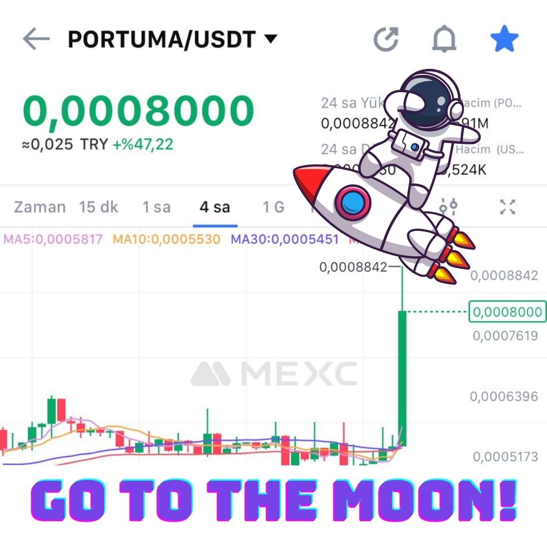 It is impossible to stop the rise of Portoken! 🚀 This increase of over 100% dazzled our eyes! 😍🔥