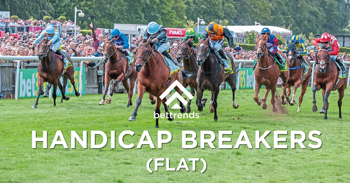 🔨 Smash the Flat's Big Handicaps...with the bettrends Handicap Breakers Service! 📊 Our expert team apply tried & tested big race trends to solve 15 of the most difficult puzzles during the Flat season...find out more 👉 bit.ly/4b3MTpF