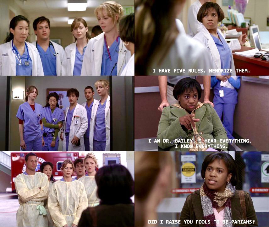 miranda bailey in charge of the interns will forever be iconic