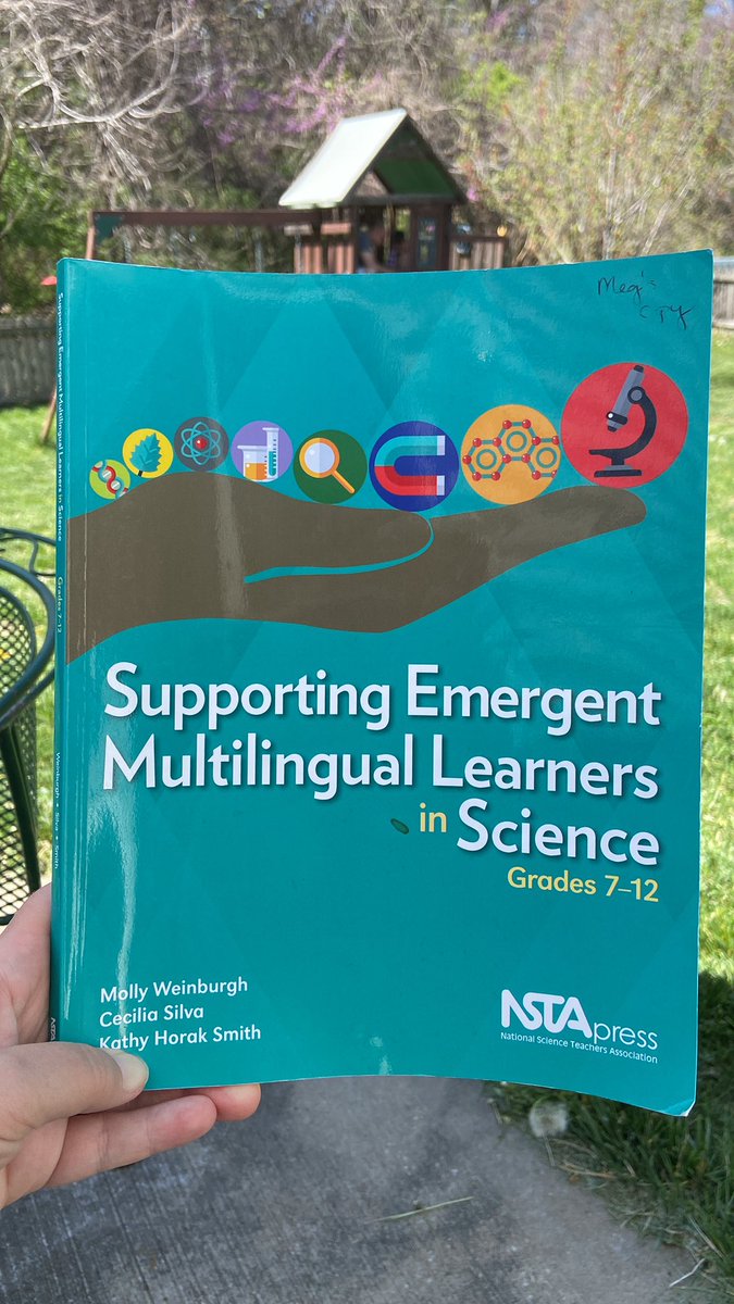 “Yager et al (2009) determined that there are more new terms in a first year biology course than in a first year foreign language course” 🤯 We may not be reading teachers but we MUST be systematic in the way we support language in the science classroom. #SundayRead #kssci