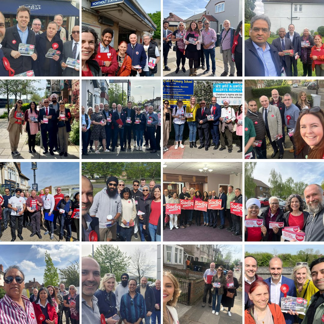 😍What a weekend of #LabourDoorstep across Ealing & Hillingdon! Huge thank you to everyone. Campaigning to have @SadiqKhan & myself ensure: ✅Children don't go hungry ✅Families have decent homes ✅Rebuild community policing Be a part of it 🌹 Join us backbassam.com