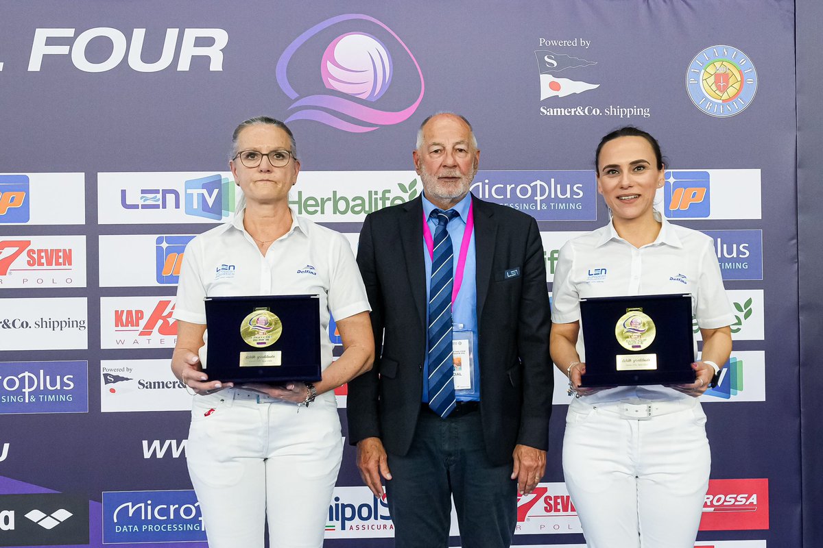 Your Euro Cup Women top 3 🥇🥈🥉

#waterpoloWEC | #waterpolo