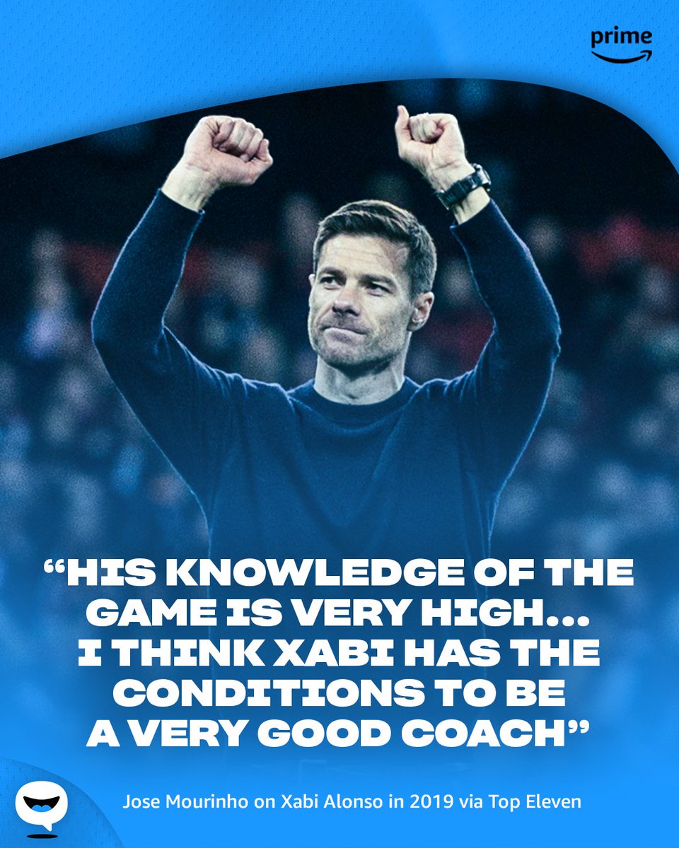 Jose Mourinho predicted Xabi Alonso's rise in 2019 before he even became a coach... 😮 He has just lifted the Bundesliga title with his UNBEATEN Bayer Leverkusen side 🏆👏