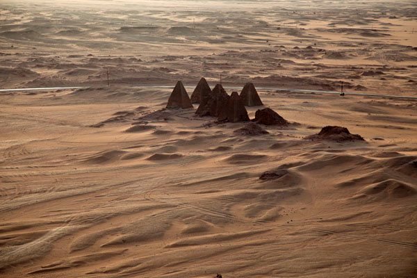 Picture of Jebel Barkal, Sudan.
View of the Pyramids Seen from Jebel Barkal.

#SudaneseCulture #ثقافة_سودانية