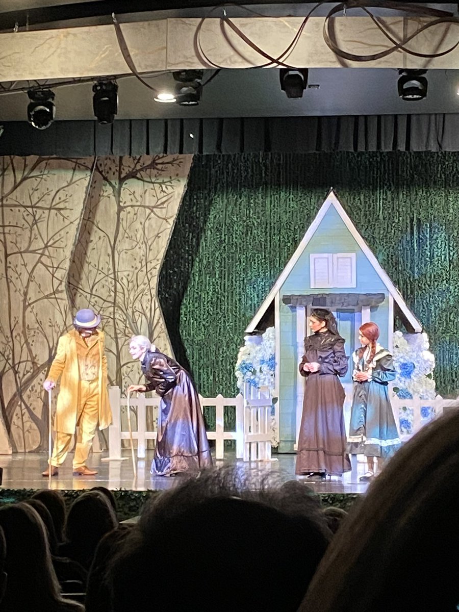 Ashok and I had a wonderful time yesterday evening at the @Hampton_Talbots high school musical Tuck Everlasting. Congratulations to the cast, orchestra, crew, teachers, and parents for a great performance! Best wishes for the shows next weekend!