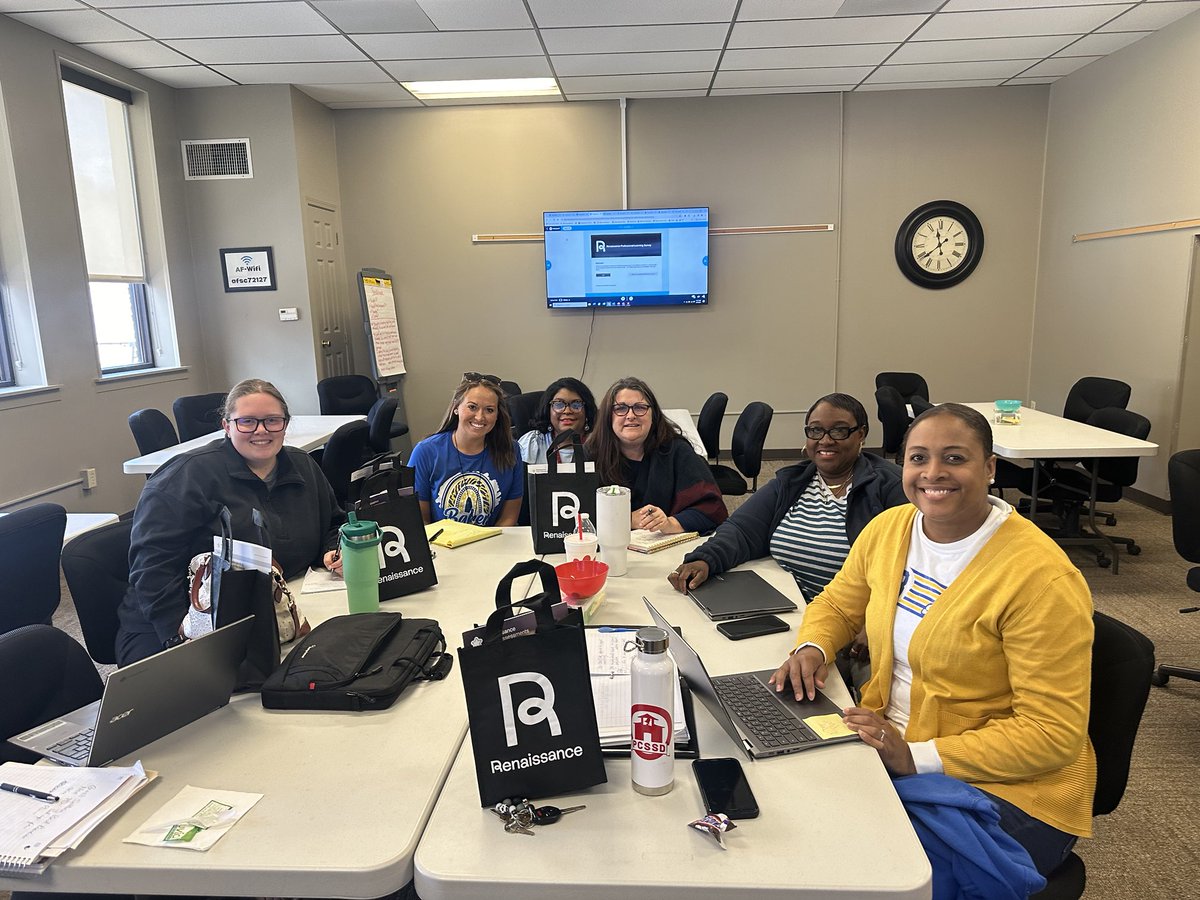 Renaissance PD was awesome! Our teachers are learning new instructional components of the program.