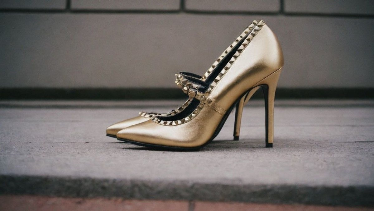 🌟🏆 Can't look away from these show-stopping gold heels! 🌟 #heelslover #fashion #goldheels #headturner

Get it on Amazon: amzn.to/49eOB60