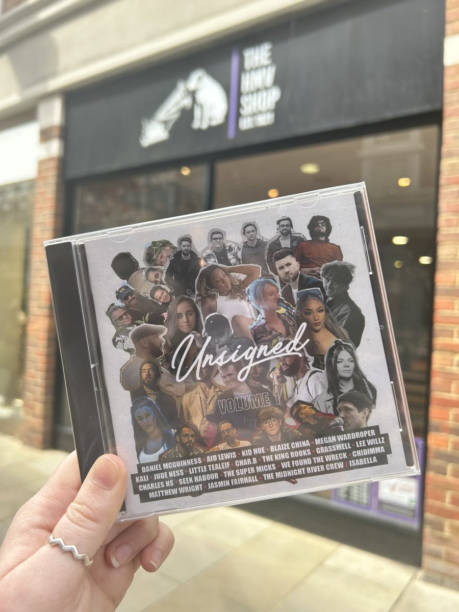 Jacob, Jack and George popped into <a href="/hmvCanterbury/">hmv Canterbury</a> today to grab a copy of Unsigned Vol. 1 🔥

Huge thanks to <a href="/qhsound/">qhsound</a> <a href="/hmvtweets/">hmv</a> and all the local record stores for supporting local unsigned bands! It’s a great feeling to be included on the album alongside so much local talent.