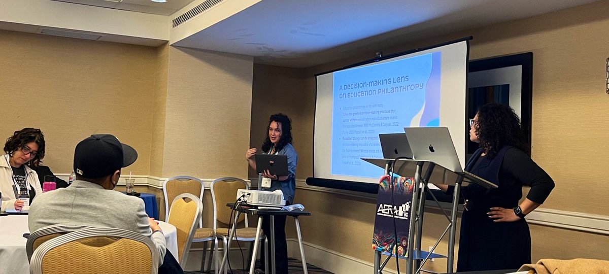 EriqFelix's tweet photo. And my #AERA24 wraps up with brilliance, community, and collective care. Fortunate to learn from @AirealeJoi @HMccambly @RomanLiera @Jesboldt &amp; @JackiePedota as they wrestle with the intractable problems across education through equity-minded organizational learning.

#MimisTime https://t.co/AVlhuSbqHC