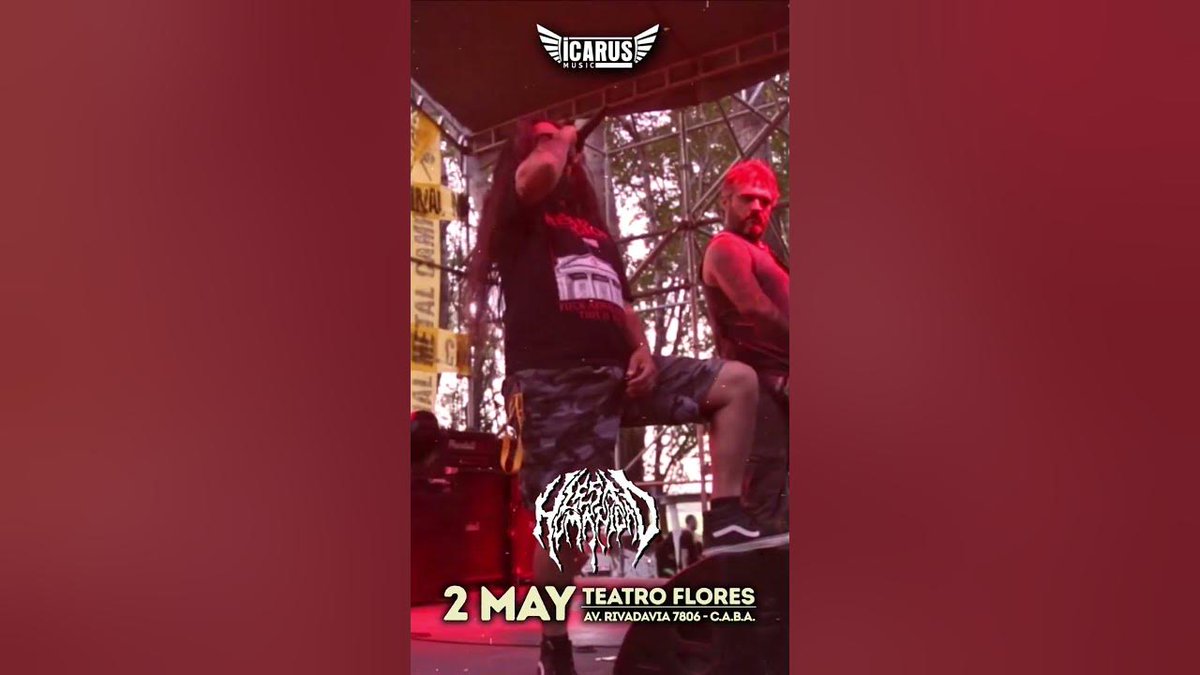 CARCASS 2 de mayo #teatroflores #musicevent #metal #deathmetalriffs youtube.com/watch?v=IdhYXi…