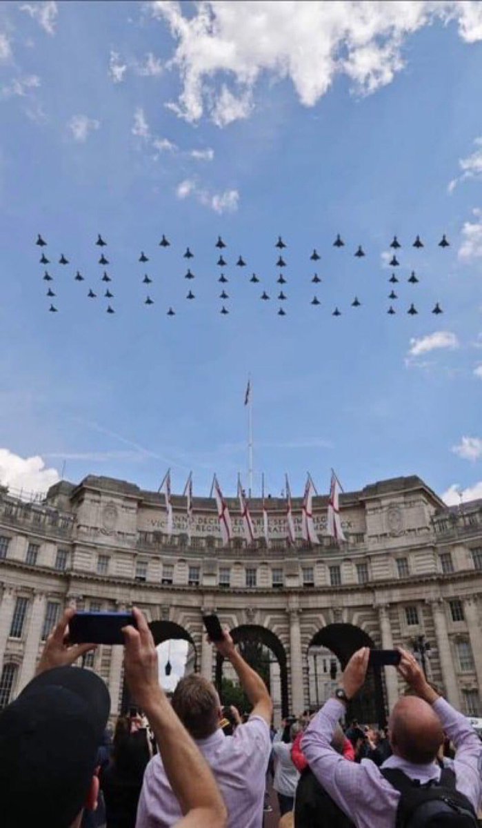 Flyby for Prince Andrew.