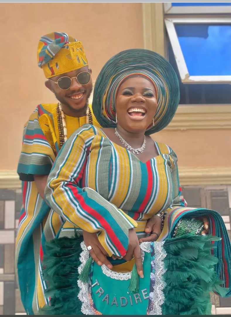How I turn up for my padi @GbengaAdene and @FineAkuregirl Congratulations my people, Your union is blessed forever 🙏❤️ #OlaAtiOla24