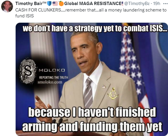 TrumpWeTrust's tweet photo. Like the time #SenatorSchumer #EarPiece ordered HIS BODYGUARD #OfficerByrd who was pointing a gun at #AshliBabbit: "Shoot, SHOOT we MUST have somebody MURDERED!" that cost defenseless #AshliBabbit her life & started the #MortalCombat ATTACKS from other #CrisisActor #FalseFlag #EarPieceWired #USCapitol #LEOs!
The #VoterFraudInstalled #ISRAELIDualNational #LuciferianjewFaggot #SorosFullDemonicrapPotty are #TERRORISTS who Formed both #ISIS & #HAMAS for #FakeOppression #FalseFlag operations supporting the wolves in sheep clothing #DeepStateIsrael's #PropagandaNarratives that does to funding the #LuciferianjewFaggotNWO!
@RealDonaldTrump @SidneyPowell1 @GenFlynn
@JennaEllisEsq @RandPaul @DrPaulGosar
#IndictSOROS #SorosBeingFundedByAmerica to #DestroyAmerica #USMilitaryTribunalCourt #USSJC #USSupremeCourt @JudicialWatch @UNHumanRights