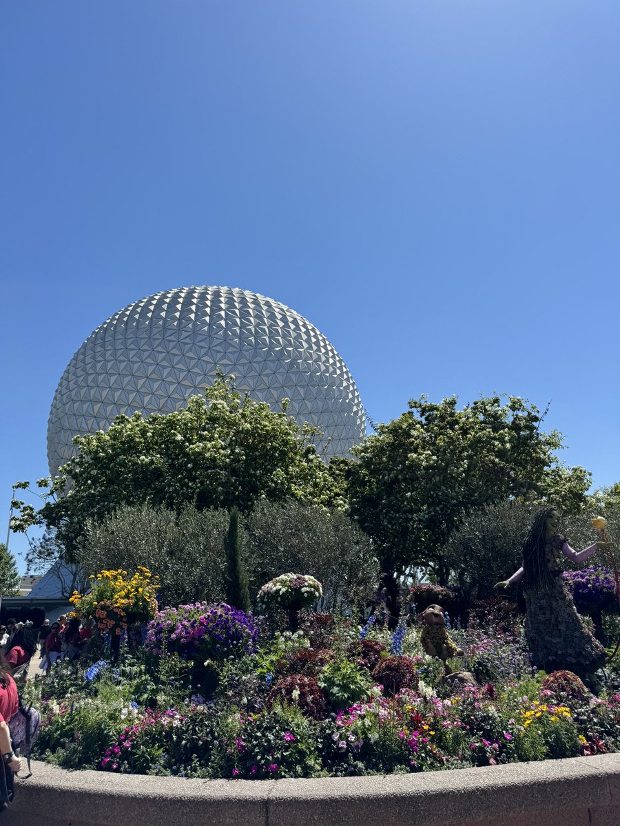 Made it to Epcot! Topiary’s looking good as Flower and Garden is still going! Gonna be passing through and will come back later as my rough plan today is some resorts and maybe dak!