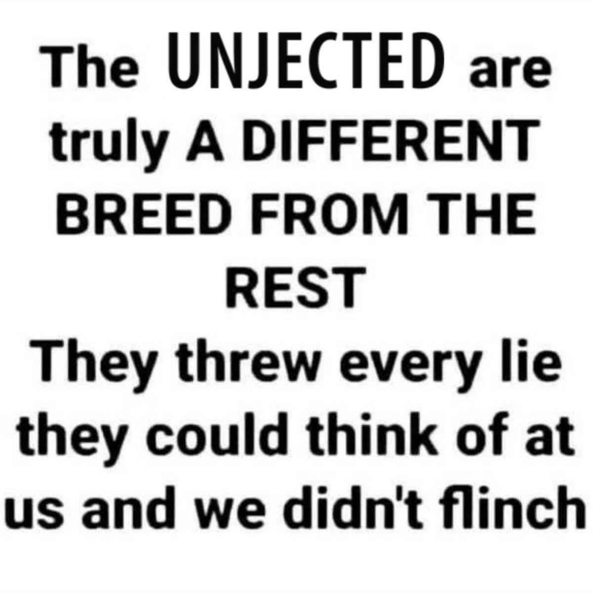 Find your likeminded, health-conscious people who stood up against tyranny. ❌💉 #unjected convictions are like no other 🧬👇🏼 unjected.com