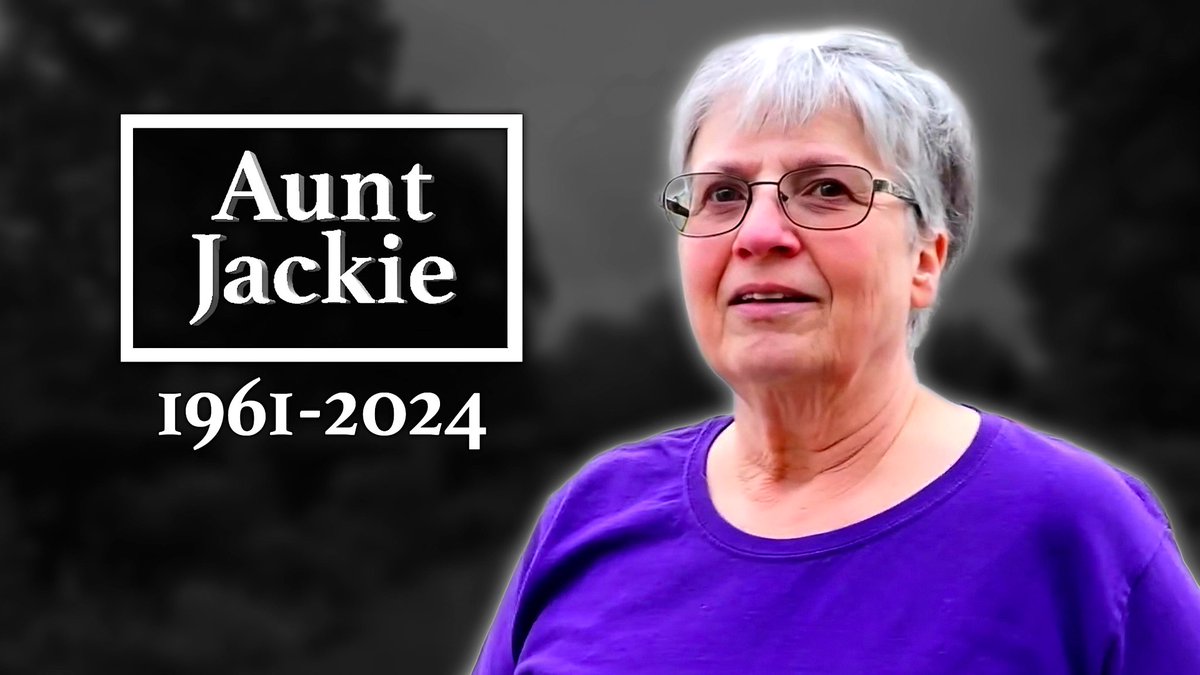 RIP Aunt Jackie 💔

youtu.be/ZQZXNdsNh5c?si…