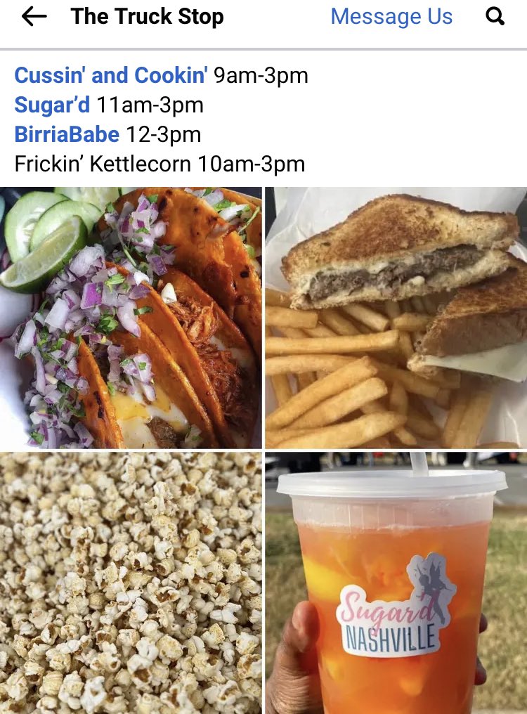 GracieNunyabiz's tweet photo. @Erinfor12 But did ya make a stop by @thetruckstop615 to see “$2 Elvis” 😁and grab ya some good eats?
#SundayFunday in Nashville‼️

#BNA #Opryland #Donelson #615X #D52 https://t.co/BI55tio79F