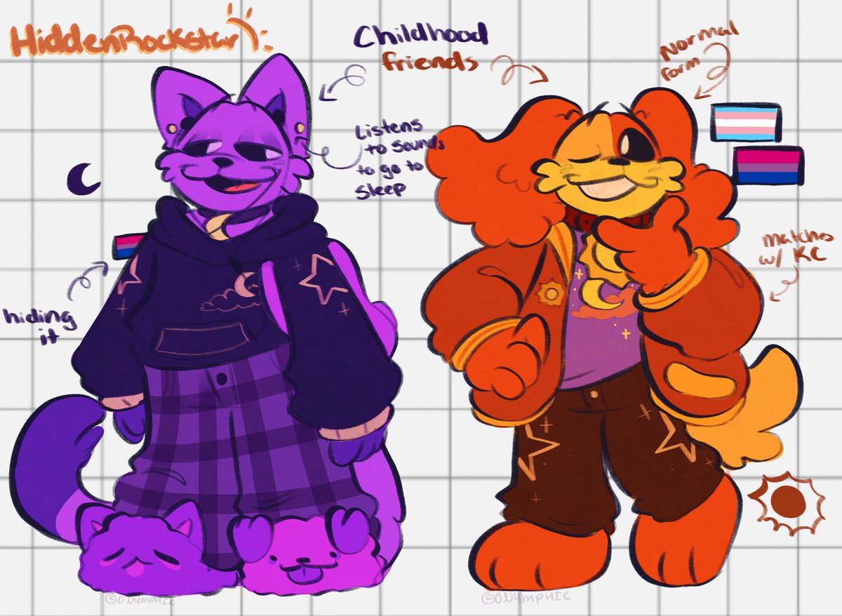 Catnap and Dogday Designs for the HiddenRockstar AU!!☀️🎸
I love catnap’s the most honestly😭💗
#smilingcritters #au #dogday #catnap #dogdayandcatnap #poppyplaytime #designs #SmilingCrittersAU #fanart