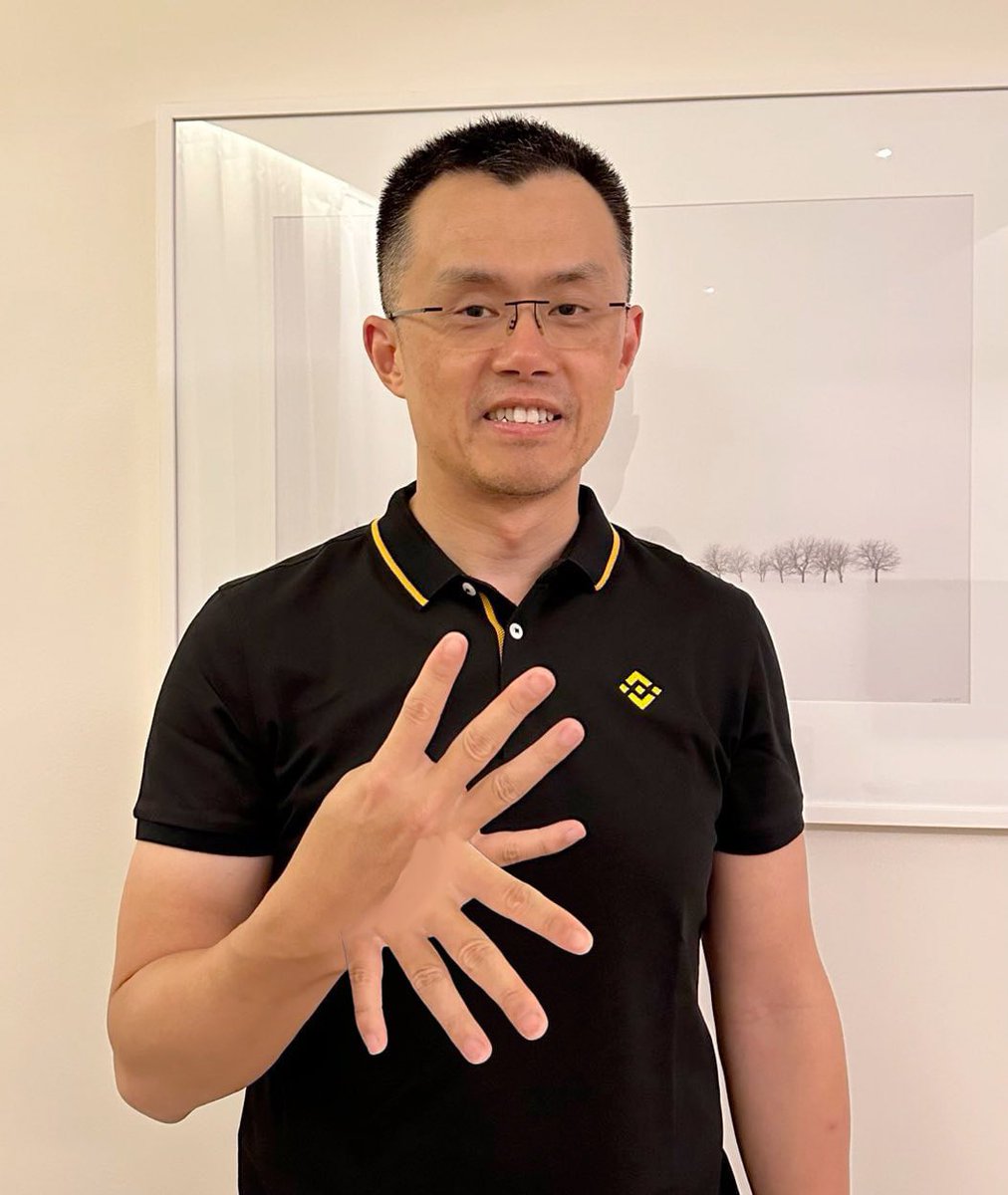 StarkDegenz's tweet photo. Wut @cz_binance is trying to tell us something ??? 

@ONLYEIGHTUSERS https://t.co/BwNEBKXpuC