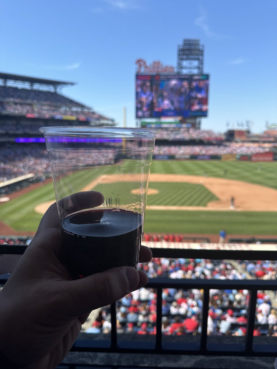 Montepulciano at the park? Don’t mind if we do 🍷⚾️