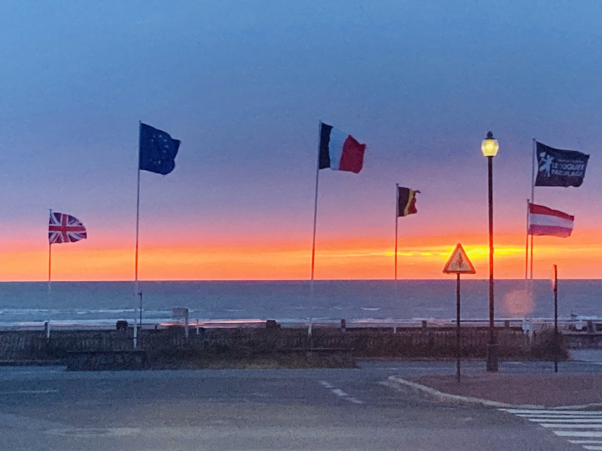 #Touquet fin de week-end #Sunset